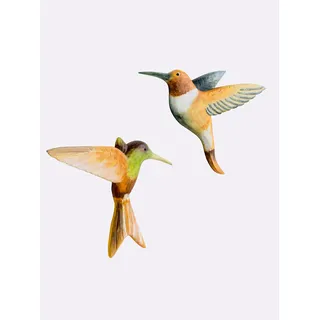 Wanddekoobjekt HEINE HOME, bunt (natur, bunt), T:2,5cm, Wanddekoobjekte