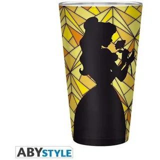 abysse corp sas DISNEY - Large Glass - 400ml - The Beauty & the Beast : Belle