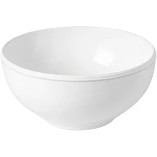 Costa Nova Schüssel Friso, Weiß Hochglanz, Keramik, rund, 11.5 cm, Handmade in Europe, Essen & Trinken, Geschirr, Schalen & Schüsseln, Schüsseln