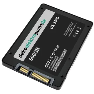 500GB SSD Festplatte passend für Fujitsu Siemens LifeBook NH751