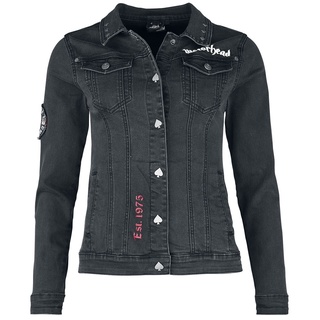 Motörhead Jeansjacke - EMP Signature Collection - S bis XL - für Damen - Größe XL - schwarz  - EMP exklusives Merchandise! - XL