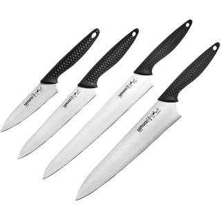 SAMURA GOLF Messerset: Schäl-, Gebrauchs-, Kochmesser, 59 HRC