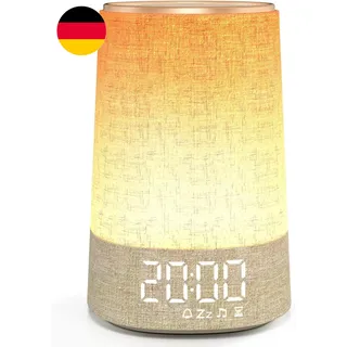 Tageslichtwecker Wecker Sonnenaufgang 7 Sanfte Wecktöne,30 Naturgeräuschen