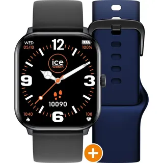 Ice-Watch 022253 ICE smart ICE 1.0 Black Navy Zusatzband Uhr Herren - Blau/Schwarz