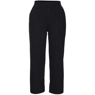 LASCANA Culotte Hosen Schwarz gestreift 32/34
