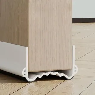 100 Cm Lange Isolierende Türdichtung, Kälteschutz-zugluftstopper, Geräuschdämmende Türdichtung, Schall- Und Wärmedämmstreifen, Schützt Vor Zugluft Und Insekten (weiß, Breite 3,5-5,5 Cm)