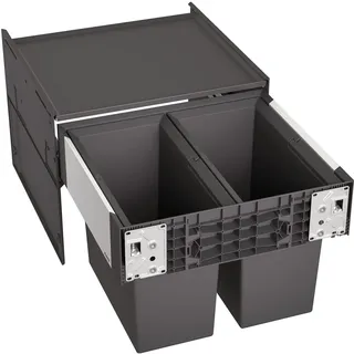 Blanco Select II 50/2, Abfalleimer, Schwarz
