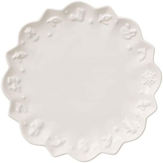 Villeroy und Boch Toy's Delight Royal Classic Untertasse, 18,5 cm, Premium Porzellan, Weiß