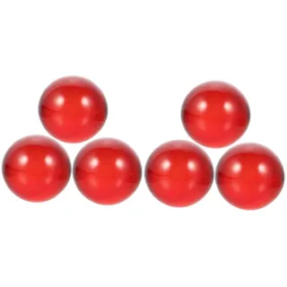 HOMSFOU 6Er Set Glaskugeln Dekorative Glasball Dekoration Runde Glaskugel Für Schreibtisch Fenster Home Office Tischdeko Basteln Und Wohnaccessoires