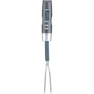 Rosenstein & Söhne Elektronische Brat- & Grillgabel mit LCD-Anzeige