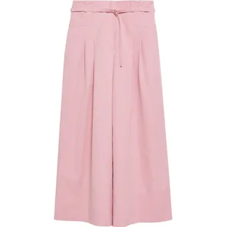 Comma, 7/8-Hose Wide-Leg rosa 40
