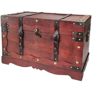 HMF 6400-160 Schatztruhe 60 x 35 x 38 cm 1-tlg. braun