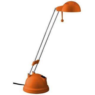 Brilliant Tischleuchte Schreibtischlampe Salsa Orange 20W G4 12V Halogen warmweiß 2800K