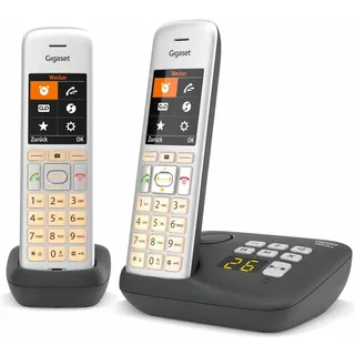 Gigaset CE575A Duo silber/schwarz