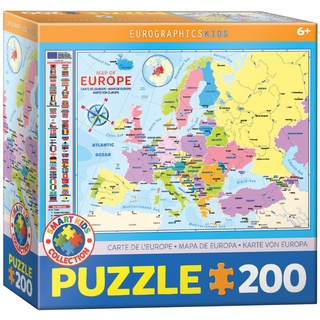 Eurographics - Europakarte (Puzzle)
