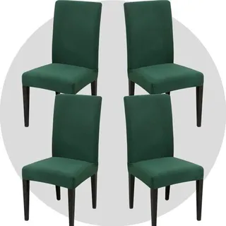 Famanu Stuhlhussen Set von 4 - Grün