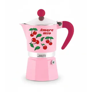Bialetti RAINBOW 3 Tassen Rot/Kirschen