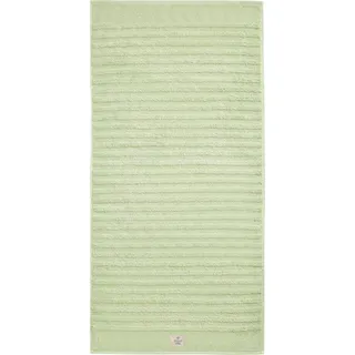 Handtuch Set DYCKHOFF "Wecycled" Handtücher (Packung) Gr. (3 St.), grün (seegrün) Handtuch-Sets aus zertifizierter Bio-Baumwolle