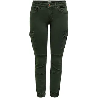 Only ONLMISSOURI REG ANK CARGO PNT NOOS Cargohose Schwarz 34 (XS)