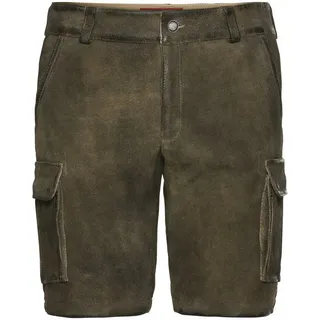 Reitmayer Trachtenhose Kurze Cargo-Lederhose grün 50