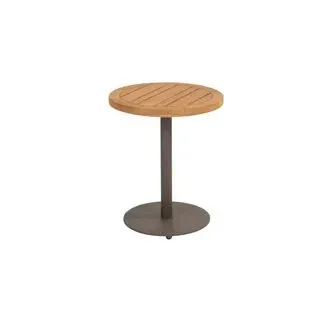 4 SEASONS OUTDOOR Loungetisch Volta Ø 45 cm Holz Terre