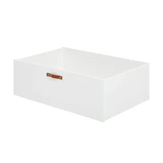 Lifetime Hoher Bettkasten   ¦ weiß ¦ Maße (cm): B: 98 H: 35,5 T: 63.0