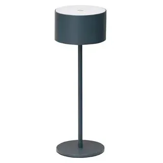 Müller-Licht Tischlampe Flora, schwarz, LED, warmweiß, für außen (IP44), mit Touchdimmer, mit Akku