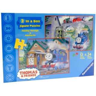 Ravensburger Puzzle Thomas & Friends 076499 1 x 12 & 1x 24 Teile 24 x 16,5 cm...