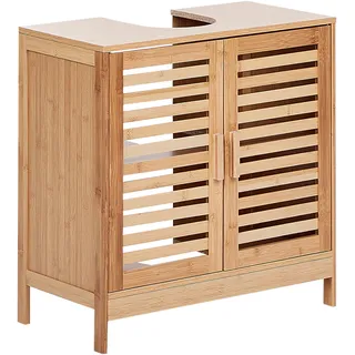 Beliani Waschbeckenunterschrank Missoula 60 cm