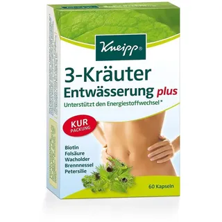 Kneipp 3-Kräuter Entwässerung plus Kapseln 60 St.
