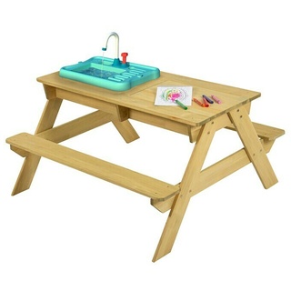 TP Toys Kinder-Picknicktisch  (L x B x H: 89 x 94 x 51 cm, Holz)