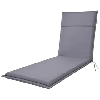 DOPPLER Liegenauflage »Life«, LxBxH: 195 x 60 x 4 cm - grau