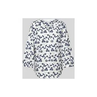 Regular Fit Tunika mit 3/4-Arm Modell 'STYLE.Velia', Weiss, 38