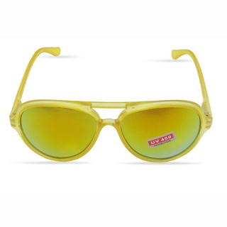 Sonia Originelli Sonnenbrille Sonnenbrille Modern Verspiegelt Brille Party Onesize gelb