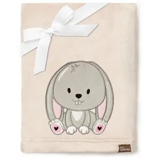 Wohndecke Warme Kuscheldecke Babydecke Blanket Baby Geschenk BE20-168, Be Mammy beige|braun