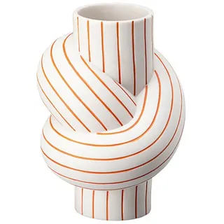Rosenthal Dekovase Node Stripes Mango Vase 11,7 cm (Vasen), Vasen bunt|weiß