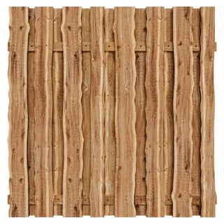 WOODTEX Windschutz 180 x 6 cm Lärche Holz