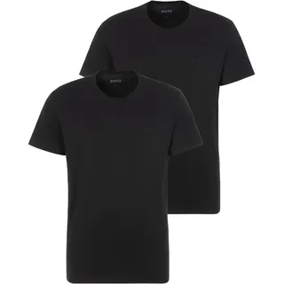 Boss Comfort Kurzarm-T-Shirt 2 Einheiten Black M