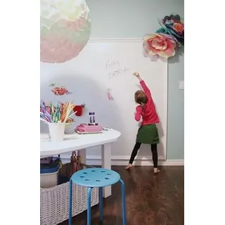 Magnetfolie | Haftgrund für Magnete | Magnettafel | Ferrofolie selbstklebend | beschreibbar, abwischbar, magnetisch | (weiß, 150x100cm)