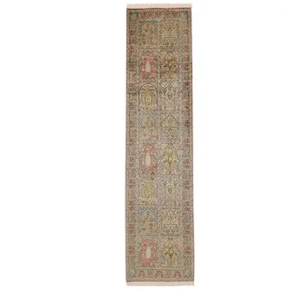 Kaschmir Reine Seide Teppich 76x306