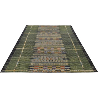 Teppich GINO FALCONE "Outdoor-Africa 38" Teppiche Gr. B/L: 300 cm x 400 cm, 5 mm, 1 St., grün Esszimmerteppiche