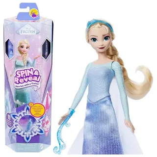 Mattel Disney Die Eiskönigin Spin & Reveal Elsa Puppe (JBG59)
