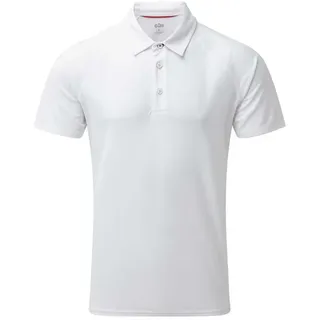 Gill Uv Tec Kurzarm-poloshirt weiß M