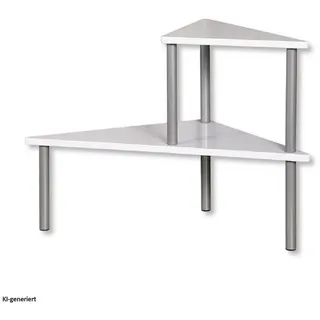 Hti-Living Küchenregal Eckregal 1-tlg. Weiß
