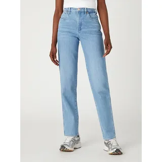 Wrangler Jeans "Mom Straight Supertubes" - Regular fit - in Hellblau - W38/L34
