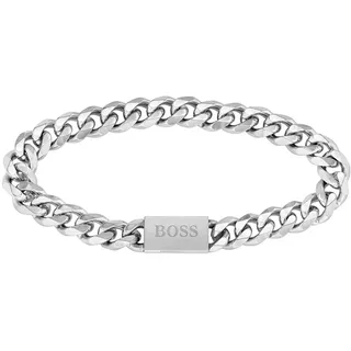 Boss Panzerarmband Edelstahl mit Zirkonia 10640802-M Größe M