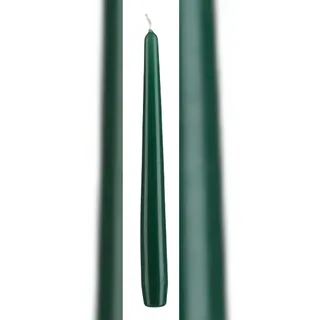 Kopschitz Kerzen Spitzkerzen Fairway Grün 295 x Ø 23 mm, 12 Stück