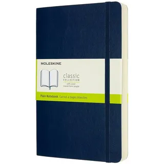 Moleskine Notizbuch A5 liniert Blau