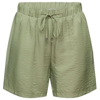 Esprit Shorts Pull-on-Shorts aus Satin (1-tlg) grün 32Esprit