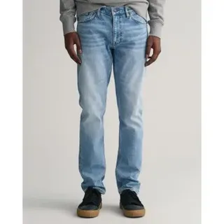 Gant für Herren. 1000261 Jeans Regular Fit blau (32/32), Lässig, Baumwolle, Denim